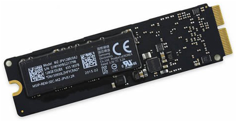 Solid State Drive (SSD) PCIe 128GB 661-01030