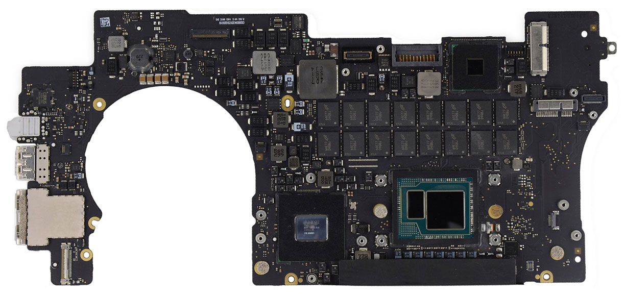 Logic Board 2.5GHz i7 16GB (Discrete GPU) 661-02526