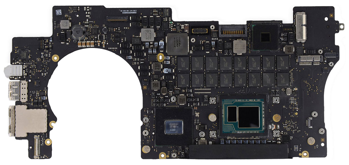 Logic Board 2.8GHz i7 16GB (Discrete GPU) 661-02528