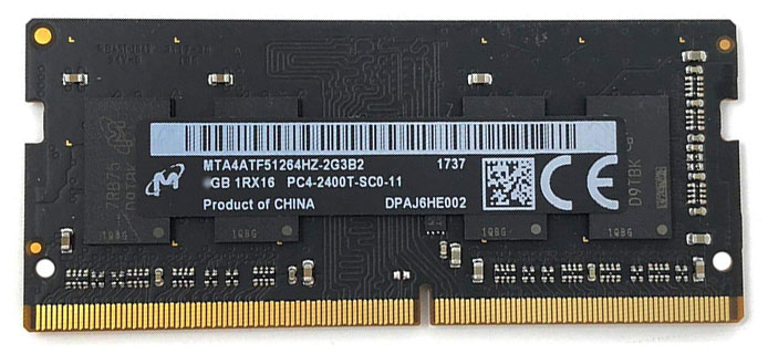 Memory SDRAM DDR4-2400 661-07301, 661-07302, 661-07303 for iMac Retina 4K 21.5-inch 2017