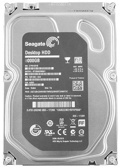 Hard Drive 2TB 3.5 5400RPM 661-07307