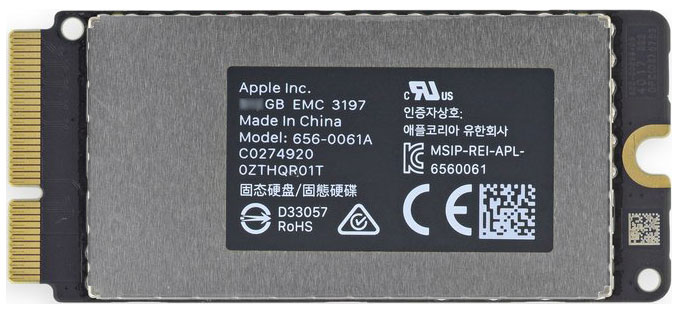 Solid State Drive (SSD) 661-08894, 661-08895, 661-08896 for iMac Pro 27-inch Late 2017