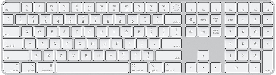 Magic Keyboard Touch ID Numeric Keypad, Silver, ANSI, English 661-08938