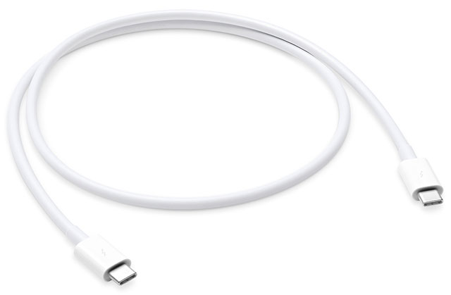 Apple Cable, Thunderbolt 3 USB-C, 0.8m 661-09458