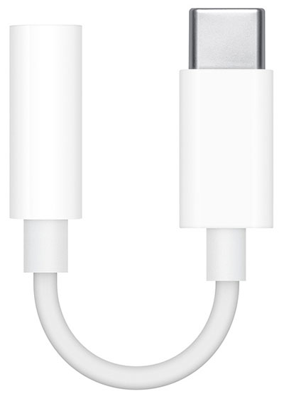 Apple Adapter, USB-C to 3.5mm Headphone 661-12452