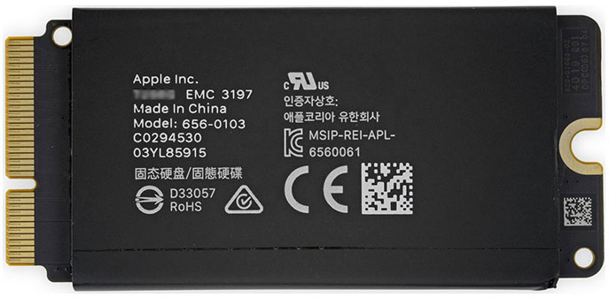 1 TB SSD, 2 x 512 GB modules 661-13068