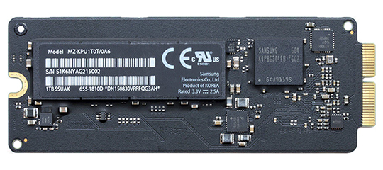 Solid State Drive (SSD) PCIe 1TB 661-7540