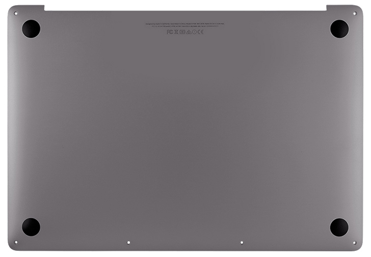 Bottom Case, Space Gray 923-01456