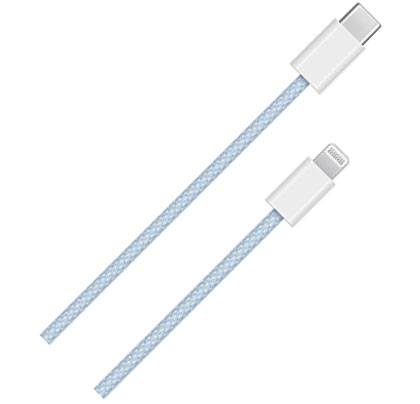 Apple Genuine 923-05145 USB-C to Lightning Cable, 1m, Blue for