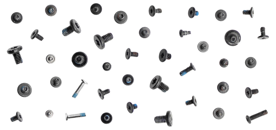 Screws Full Set/Kit, 50+ Pieces 999-0008