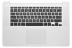 Top Case w/ Keyboard w/ Battery for MacBook Pro Retina, 15-inch, Mid 2015 Model: A1398 Order: BTO/CTO, MJLQ2LL/A, MJLT2LL/A, MJLU2LL/A Identifier: MacBookPro11,4, MacBookPro11,5