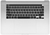 Top Case w/ Keyboard w/ Battery, ANSI, Silver for MacBook Pro 16-inch, 2019 Model: A2141 Order: MVVL2LL/A, MVVM2LL/A, BTO/CTO Identifier: MacBookPro16,1