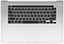 Top Case w/ Keyboard w/ Battery, ANSI, Silver for MacBook Pro 16-inch, 2019 Model: A2141 Order: BTO/CTO, MVVL2LL/A, MVVM2LL/A Identifier: MacBookPro16,1