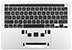 Top Case w/ Battery, Silver, ANSI for MacBook Pro 13-inch, M1, 2020 Model: A2338 Order: MYDA2LL/A Identifier: MacBookPro17,1