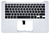 Top Case w/ Keyboard for MacBook Air 13-inch, Mid 2012 Model: A1466 Order: MD231LL/A, MD628LL/A, MD846LL/A Identifier: MacBookAir5,2