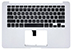Top Case w/ Keyboard for MacBook Air 13-inch, Early 2014 Model: A1466 Order: MD760LL/B, MF068LL/A Identifier: MacBookAir6,2