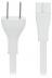 Power Cord/Cable, White, US for Mac mini (Mid 2011, Late 2012, Late 2014, Late 2018), Mac mini Server (Mid 2011, Late 2012)