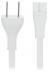 Power Cord/Cable, White, US for Mac mini Late 2012 Server Model: A1347 Order: BTO/CTO, MD389LL/A Identifier: Macmini6,2