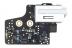 Audio Board, Silver for MacBook Retina, 12-inch, Early 2016 Model: A1534 Order: BTO/CTO, MLHA2LL/A, MLHC2LL/A Identifier: MacBook9,1