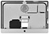 Rear Housing for iMac Retina 5K, 27-inch, 2017 Model: A1419 Order: BTO/CTO, MNE92LL/A, MNEA2LL/A, MNED2LL/A Identifier: iMac18,3