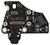 Audio Board, Space Gray / Gold for MacBook Air 13-inch Retina (Early 2020)